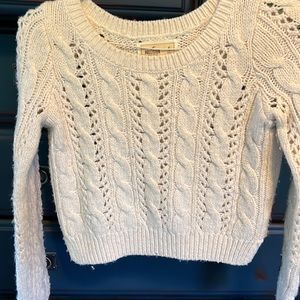 Hollister cable knit sweater